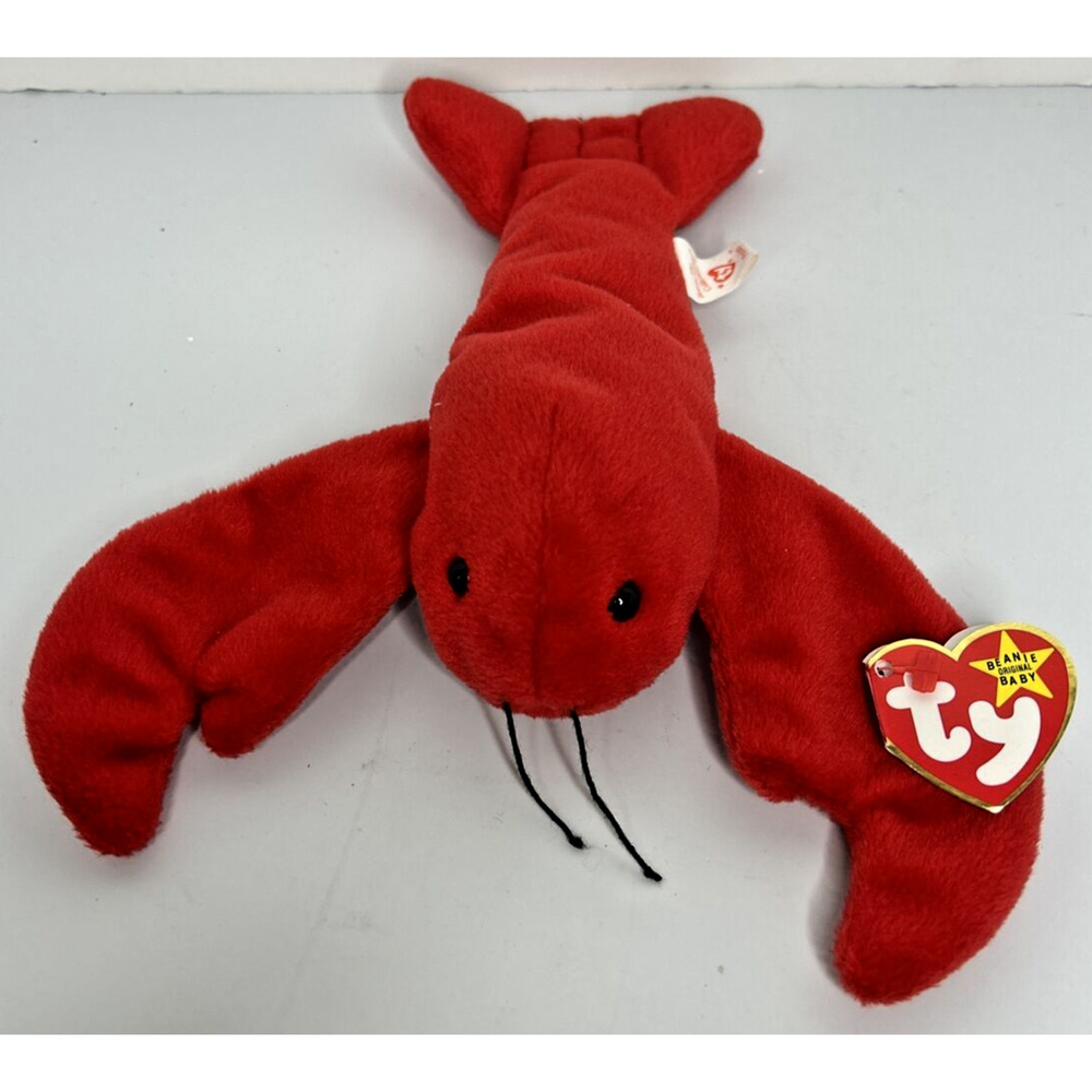 1993 Ty Beanie Baby ""Pinchers" Retired Lobster BB1
